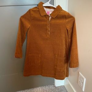 Boden Brown Corduroy Dress size 6/7